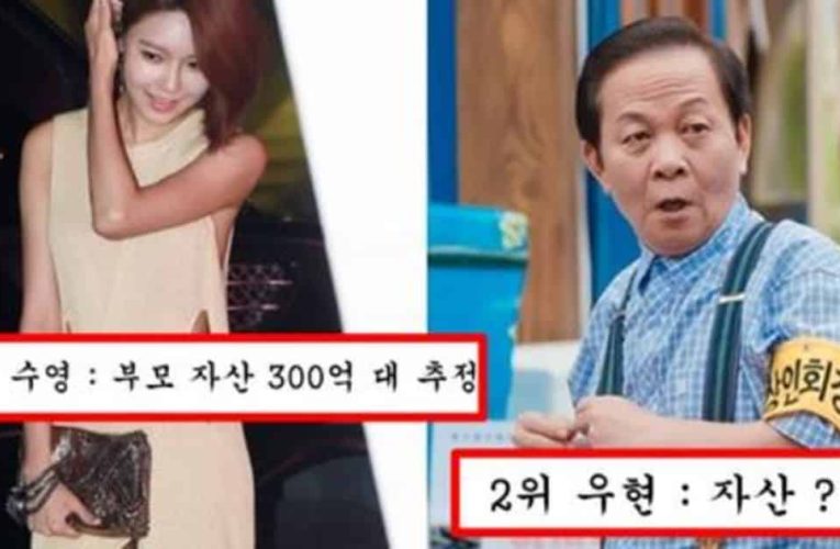 연예인은 취미고 사실 집안이 넘사벽 수준이라는 연예인들 리스트 top30