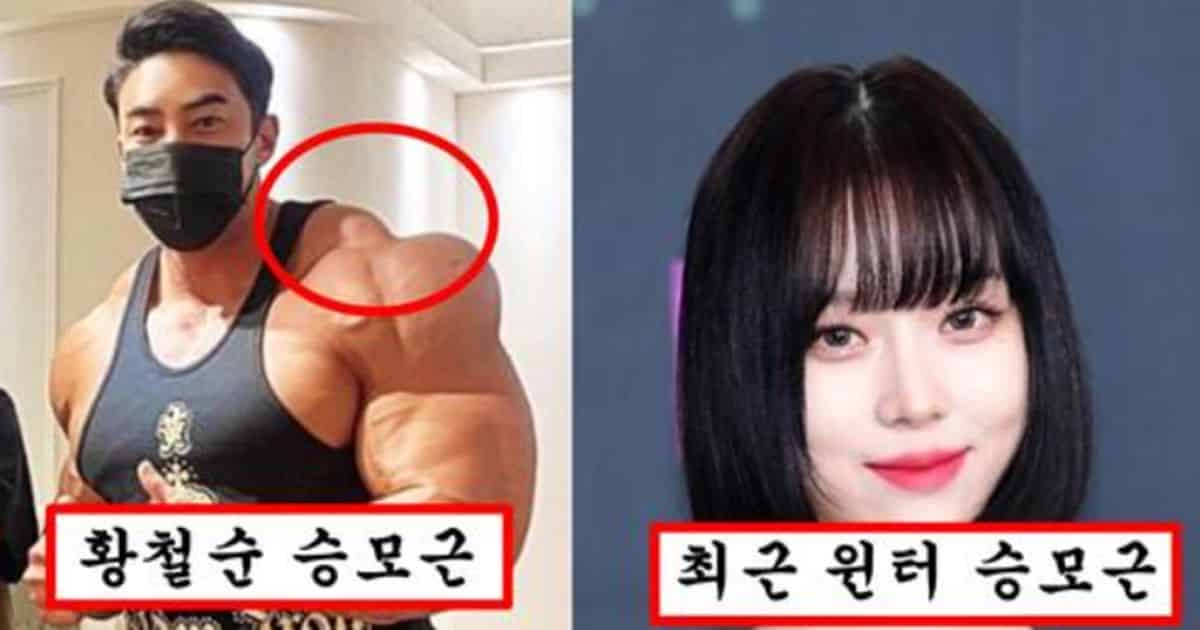 카리나 따라잡으려고 운동 너무했는지 승모근이 황철순급 이라는 에스파 윈터 충격적인 어깨 상태