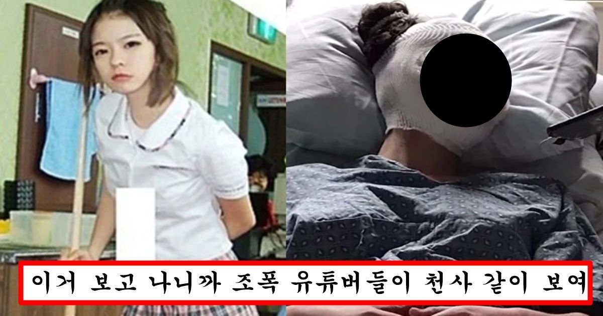 “저는 더 글로리보다 훨씬 더 심하게 당했습니다” 오늘 새로 뜬 유튜버 하늘 피해자 폭로글 ㄷㄷ