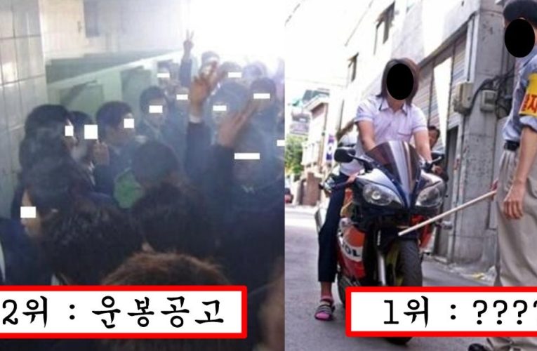 김동현 같은 ufc선수도 근처에 무서워서 못간다는 한국의 10대 양아치 고등학교