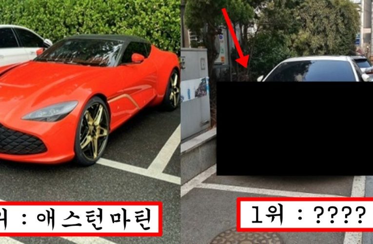 실제 대한민국에서 돈 제일 많은 사람들만 탈 수 있다는 의외의 외제차 순위 top5
