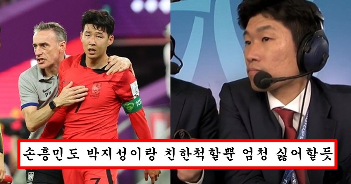 손흥민이 월드컵 졌다고 욕 먹는게 전부 다 박지성 때문인 이유