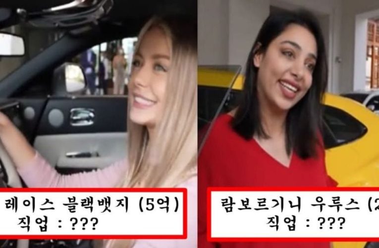 기름수저인 줄만 알았던 두바이 슈퍼카 여성 오너들이 가진 독특한 직업들 top10