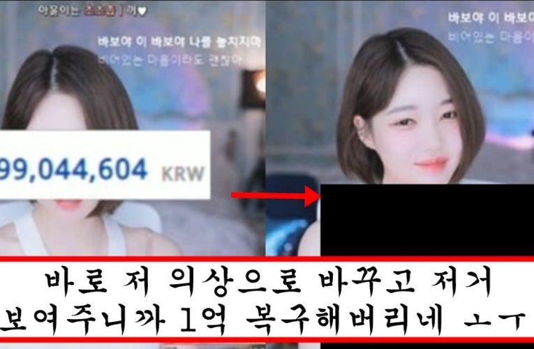 코인으로 1억 날린 여캠이 하루만에 다시 복구하는 유일한 방법