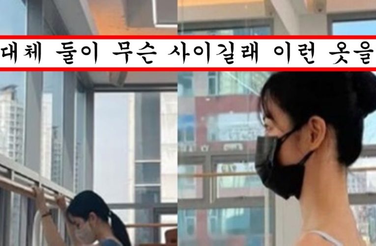 매니저가 실수로 올려버린 더글로리 신예은 몸매 오지는 발레하는 과감한 자세 ㅗㅜㅑ