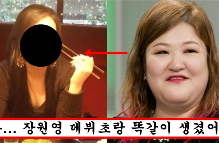 여초카페에서 장원영이랑 싱크로율 100%라고 난리 난 이국주 과거 존예시절 사진