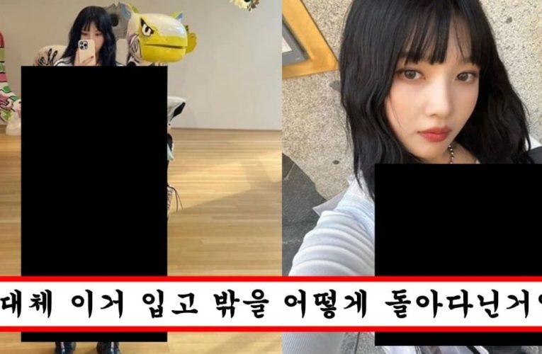 너무 과하게 딱 달라 붙은 옷 입은 사진 실수로 올렸다가 1초만에 삭제한 레드벨벳 조이 사진