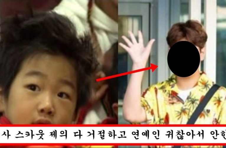 어릴 땐 몰라봤는데 최근 키 189cm에 차은우급 외모로 존잘 되어버린 아빠어디가 10준수 근황