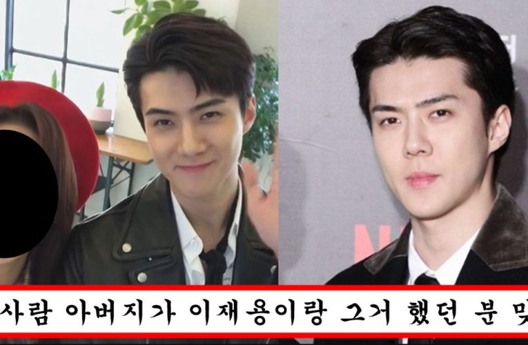 강남에서는 다이아 수저로 유명하다는 엑소 세훈 여자친구의 충격적인 정체