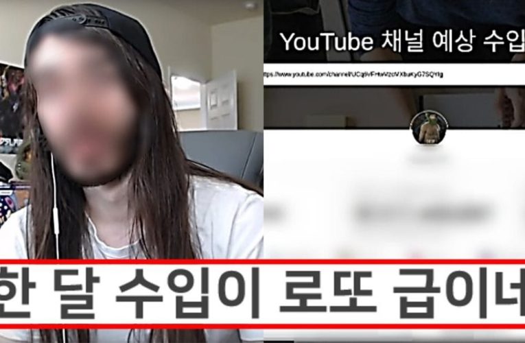 구독자 1,200만명 유튜버 월 수익 수준