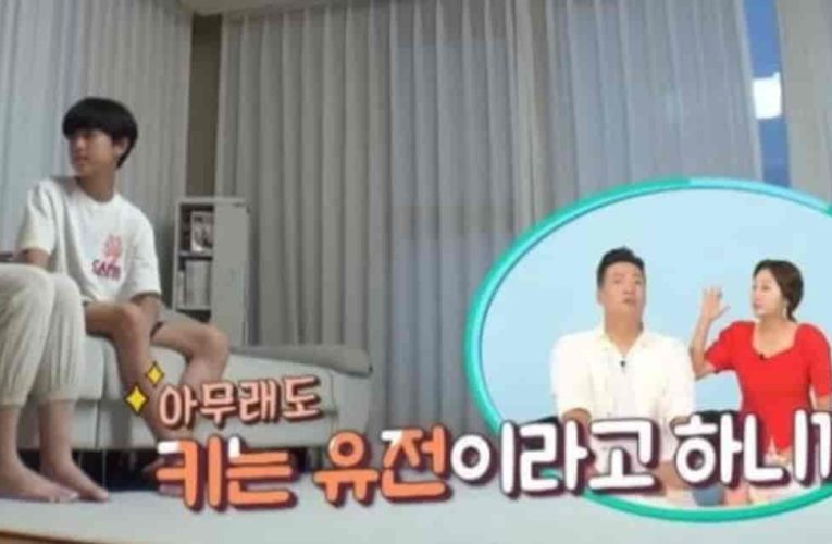 아들 키가 안커서 너무 고민이라는 배우 정태우 부부