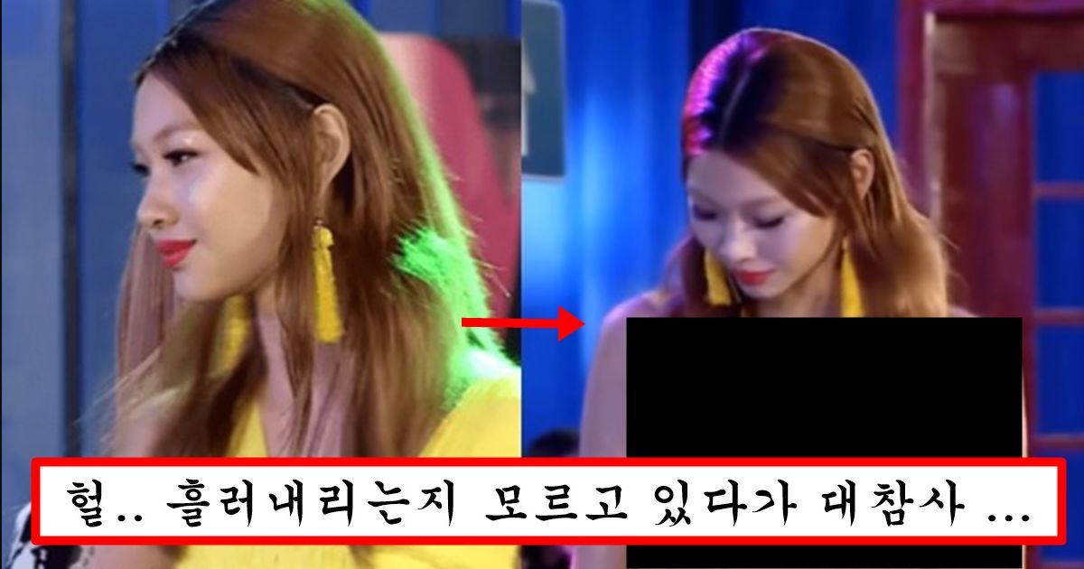 마른 몸매 때메 a 일 줄 알앗는데 무대 런웨이 중에 상의 흘러내려서 최소 d인거 인증해버린 정호연 몸매