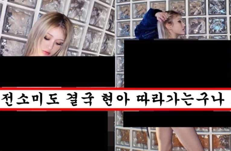요즘 잠잠하더니 더 파격적이게 바껴버린 전소미 근황