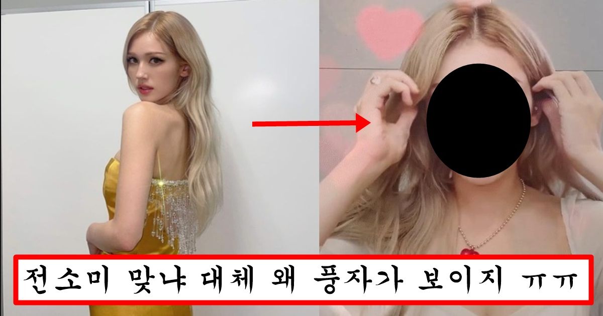 팬들 조차도 커버 불가능 하다는 욕심 과해서 대참사 나버렸다는 최근 전소미 얼굴