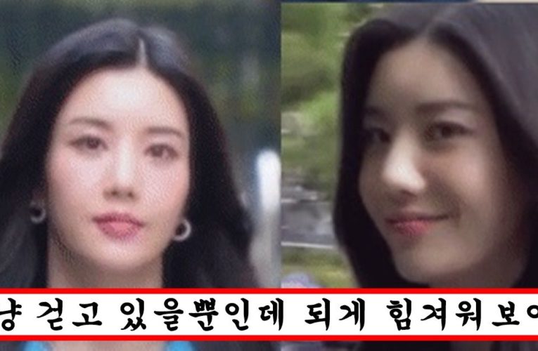 너무 묵직해서 꽁꽁 싸매고 다니는데도 출렁거려서 불편하다는 권은비 몸매 수준
