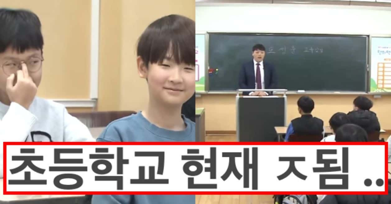 초등교사가 말하는 요즘 초딩 교실 분위기 ..