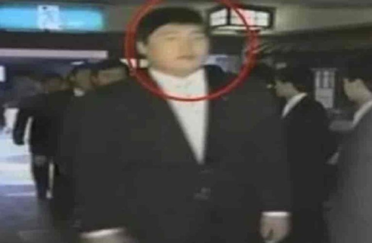 강호동 고등학교 통 시절 등교 모습