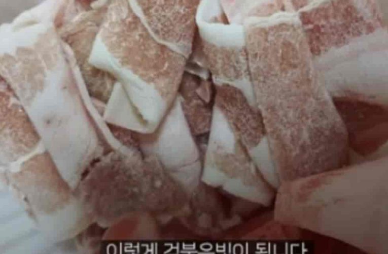 유튜버가 말하는 냉삼이 비싼 이유