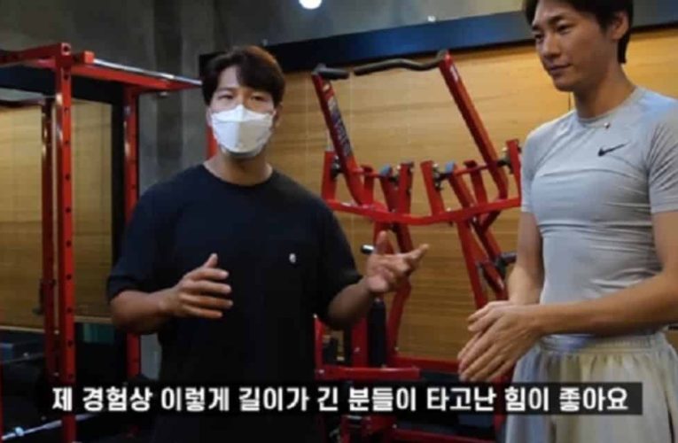 김종국이 극찬한 동양인 최초 디올옴므 모델의 몸