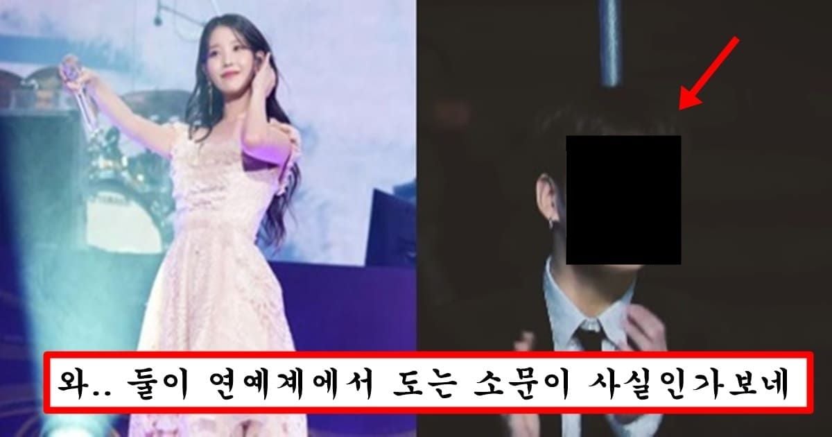 열애설 뜰까봐 아무도 모르게 아이유 콘서트 갔는데 결국 걸려버렸다는 방탄 맴버