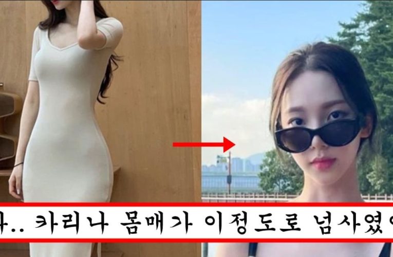아프리카 bj들이 미시룩으로 깝쭉대자 작정한듯 역대급 수위 미시룩 입고 레전드 갱신한 카리나