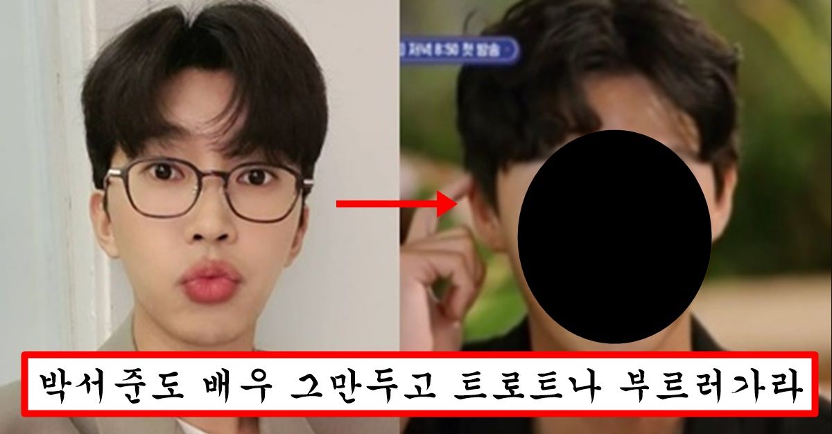 광대에 뻐드렁니까지 최근 심각한 일 당하고 외모 박살나서 임영웅 되어버렸다는 박서준 충격 근황