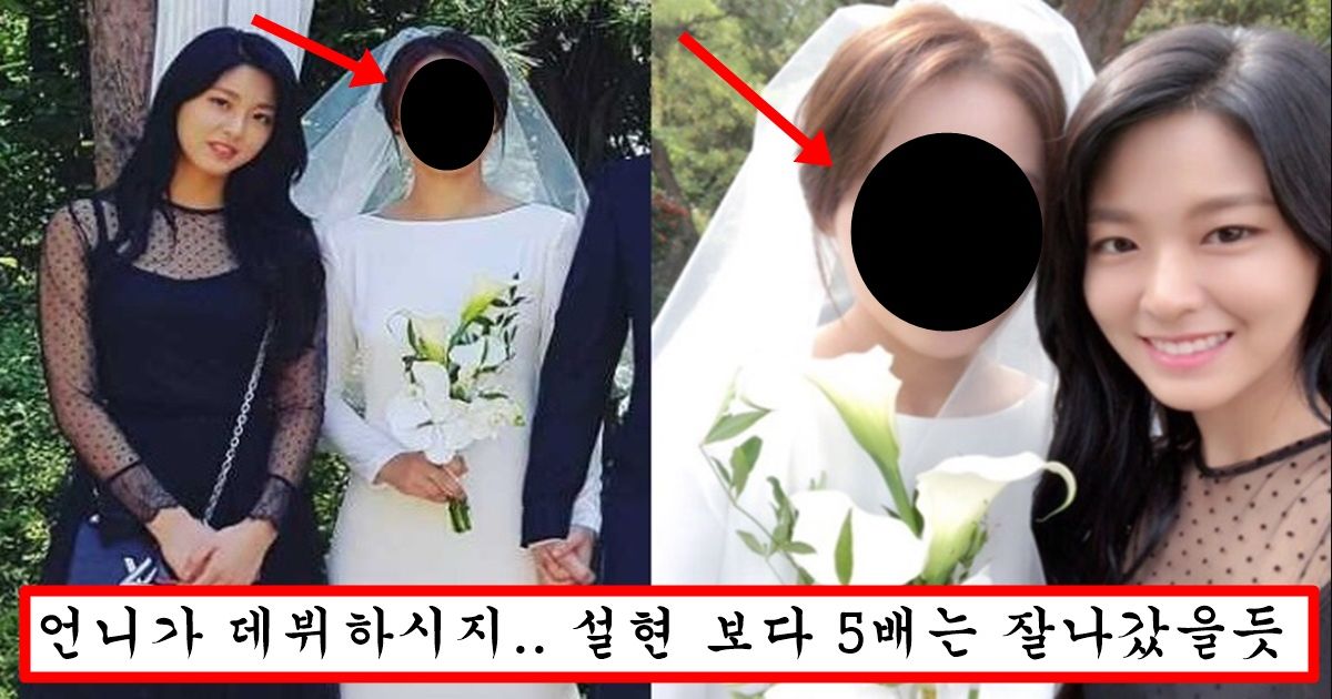 설현보다 훨씬 이쁘다고 왜 연에인 안하냐고 난리난 설현 친언니 미모 수준