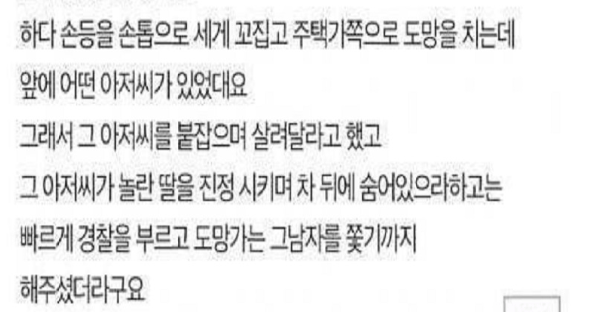 딸 같아서 그랬다 레전드