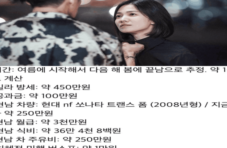 문동은이 복수하는데 든 총 금액ㄷㄷㄷ