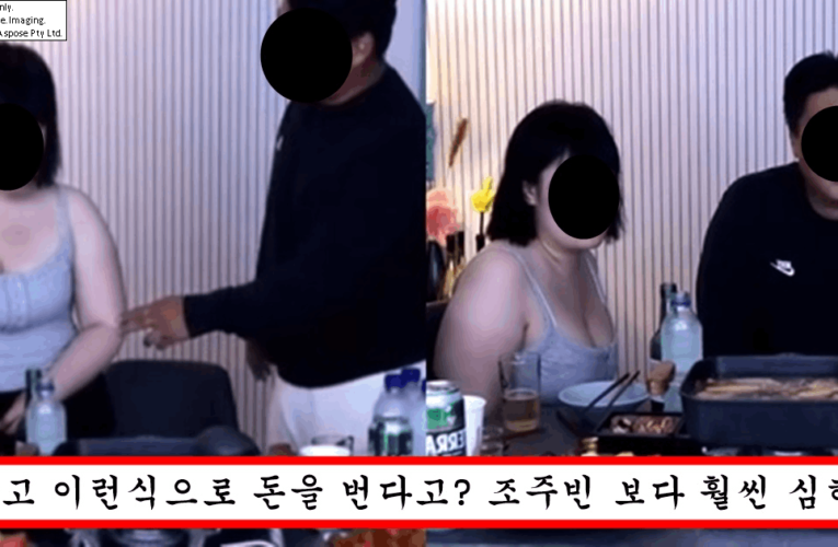 현재 전 국민이 보기 민망하고 불편하다고 난리난 요즘 bj들이 한다는 충격적인 방송 수준