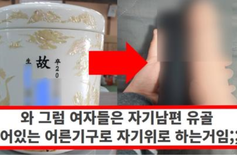 죽은 남편의 유골로 만들었다는 소름 돋는 여성 전용 어른 기구의 충격적인 정체