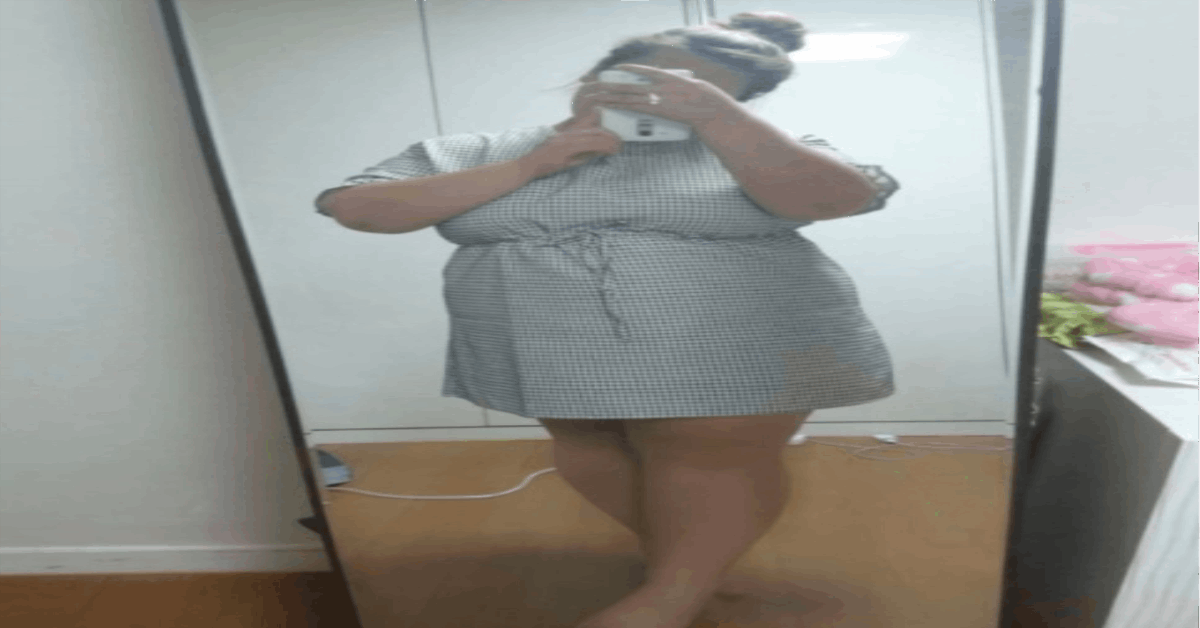 158cm 85kg인데 남자들 l치게 한다는 여자