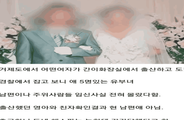 가족 여행 중 사라진 아내  결말