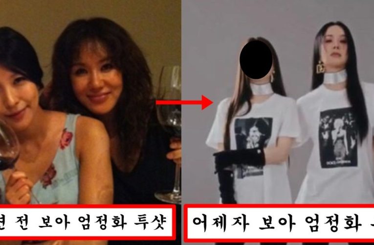 나이차이는 15살인데 엄정화가 제대로 꾸미고 오자 옆에서 일반인 되어버린 보아 대참사