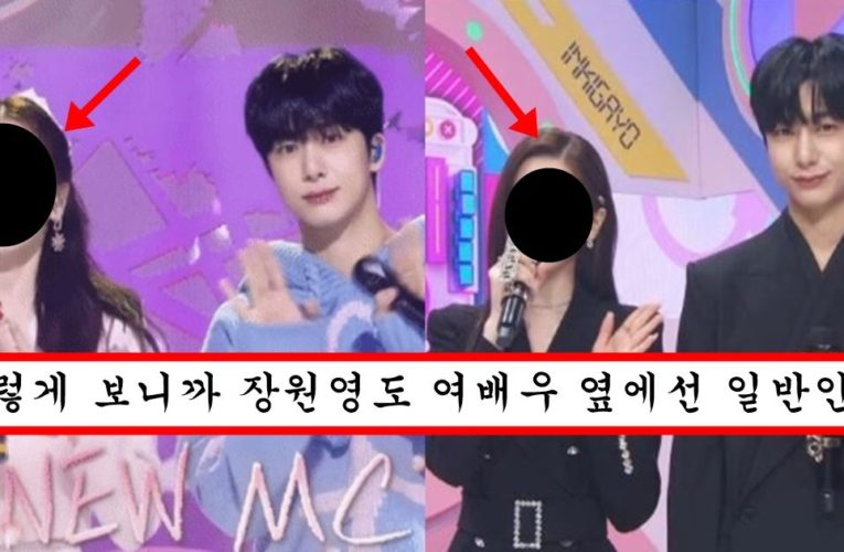 인기가요 새로운 mc로 발탁돼서 장원영,카리나 포함 아이돌 전원 일반인행 시켜버렸다는 천변 백시보 백지은