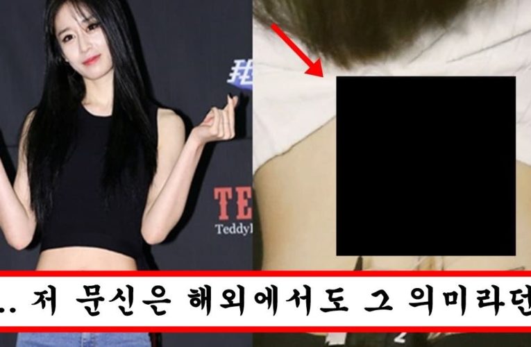 순수한 외모때메 순수한 줄만 알았는데 소문이 사실이였는지 숨겨진곳에 타투 너무 심할정도로 많은 티아라 지연