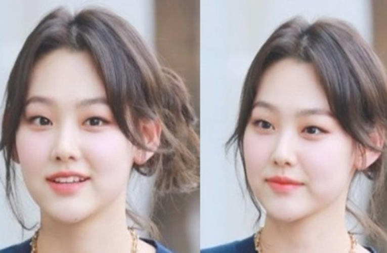 헐렁한 티 입었는데도 몸매가 너무 넘사벽이라는 강미나
