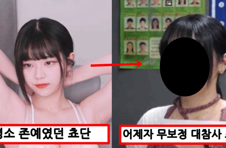 존예로 알려졌는데 괜히 탁재훈 유튜브 나갔다가 실물 다 드러나서 열혈 다 떠나버린 아프리카 여캠 쵸단